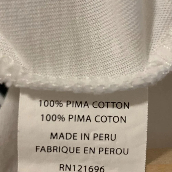 Demylee Women's Pima Cotton Striped Round Neck Short Sleeve Shirt‎ SIze L - Picture 9 of 12